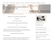 Tablet Screenshot of counselingandconsultations.com